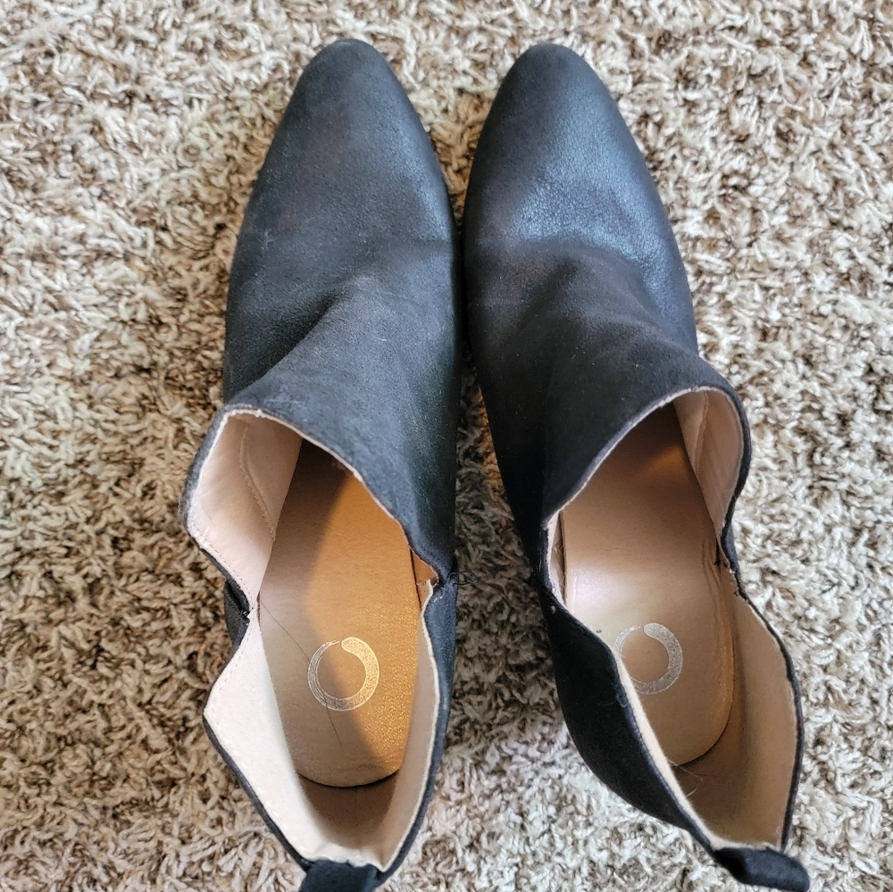 Source Unknown Black Ankle Boots